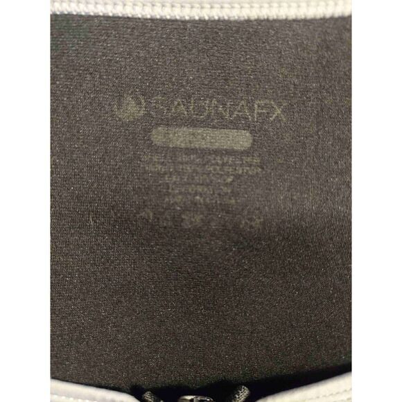 SAUNAFX Black Sleeveless Full Zip Neoprene Slimming Sauna Vest XXL - Picture 6 of 6